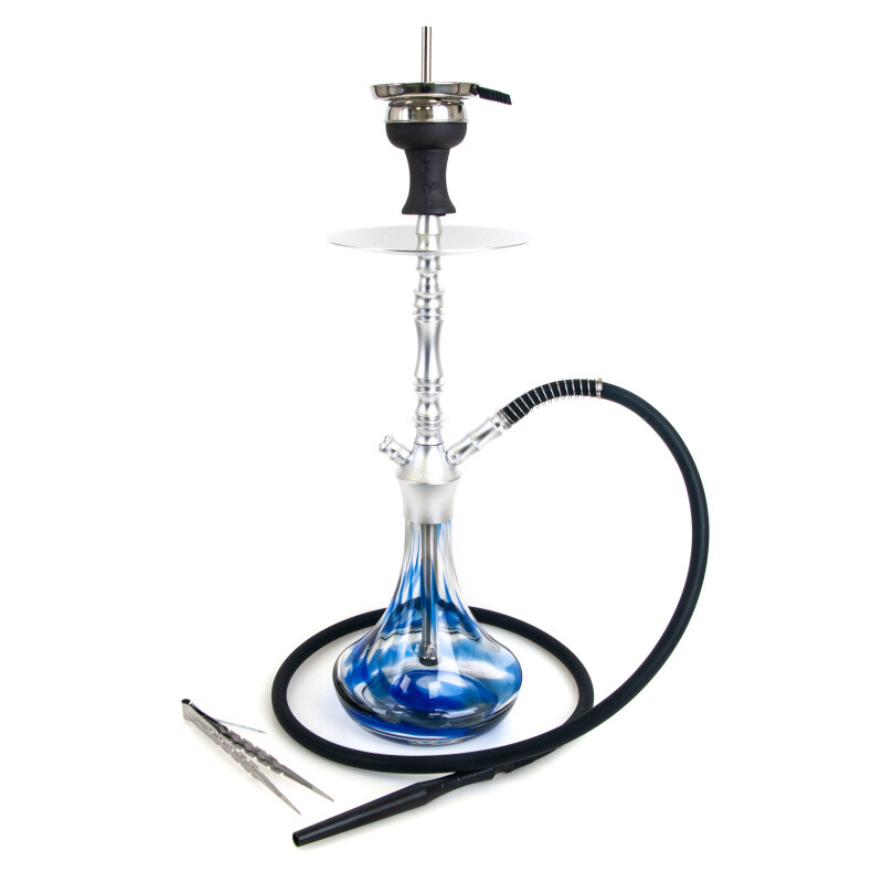 Vodní dýmka Aladin Alux M2.1 54 cm Blue