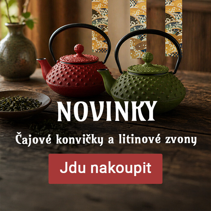 Novinky: Čajové konvičky a litinové zvony
