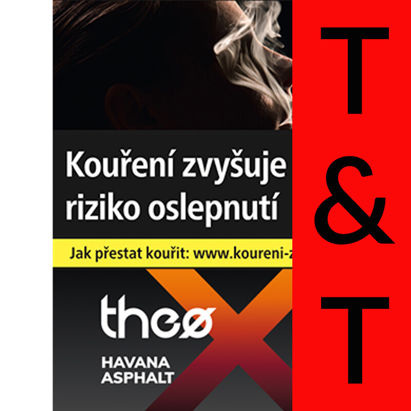 Tabák Theo X HAVANA ASPHALT 40 g