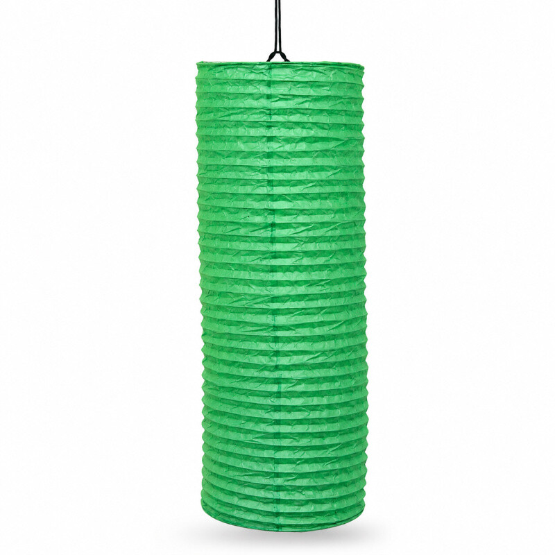 Lampion Nepál kulatý zelený