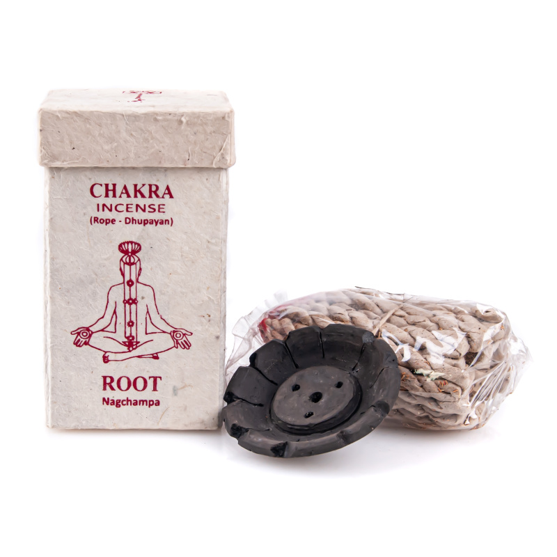 Tibetské vonné provázky Chakra Incense - Root)