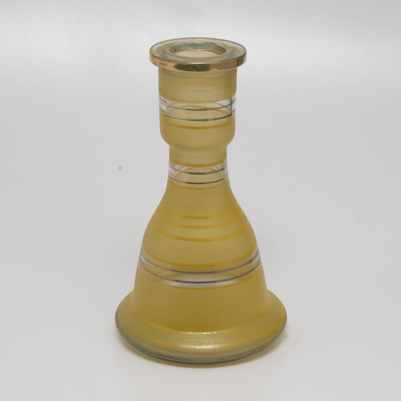 Váza pro vodní dýmky Top Mark Sokar 22 cm žlutá
