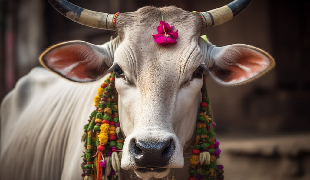 Posvátná kráva Indie