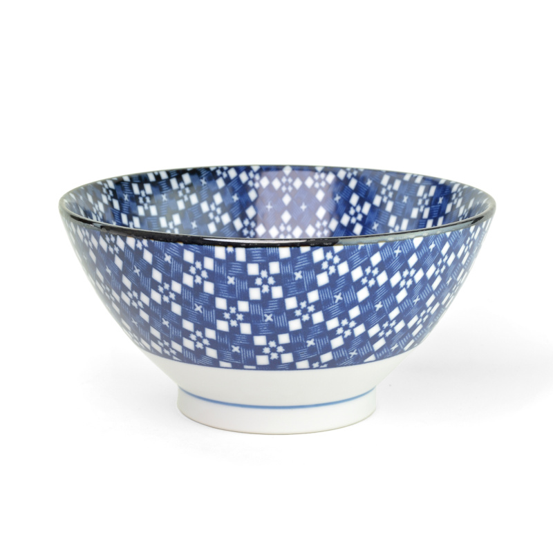 Miska porcelán Japan Blue Fabric Texture 18 cm)