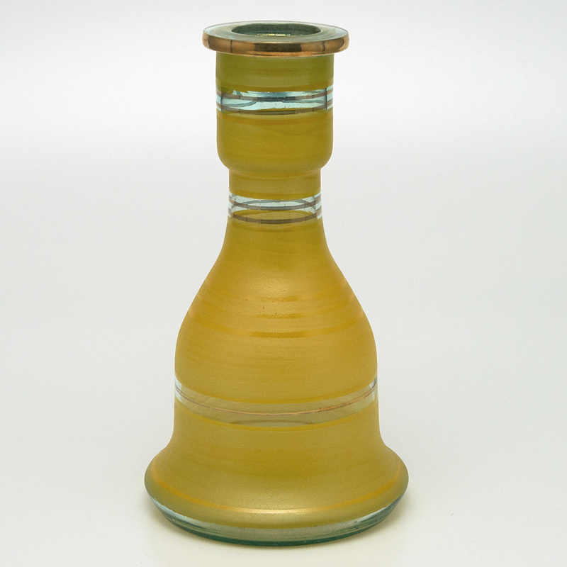 Váza pro vodní dýmky Top Mark Heket 26 cm žlutá