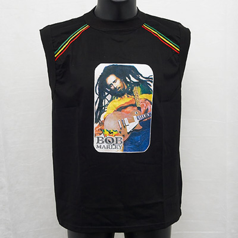 Tričko Bob Marley 03 L bez rukávů