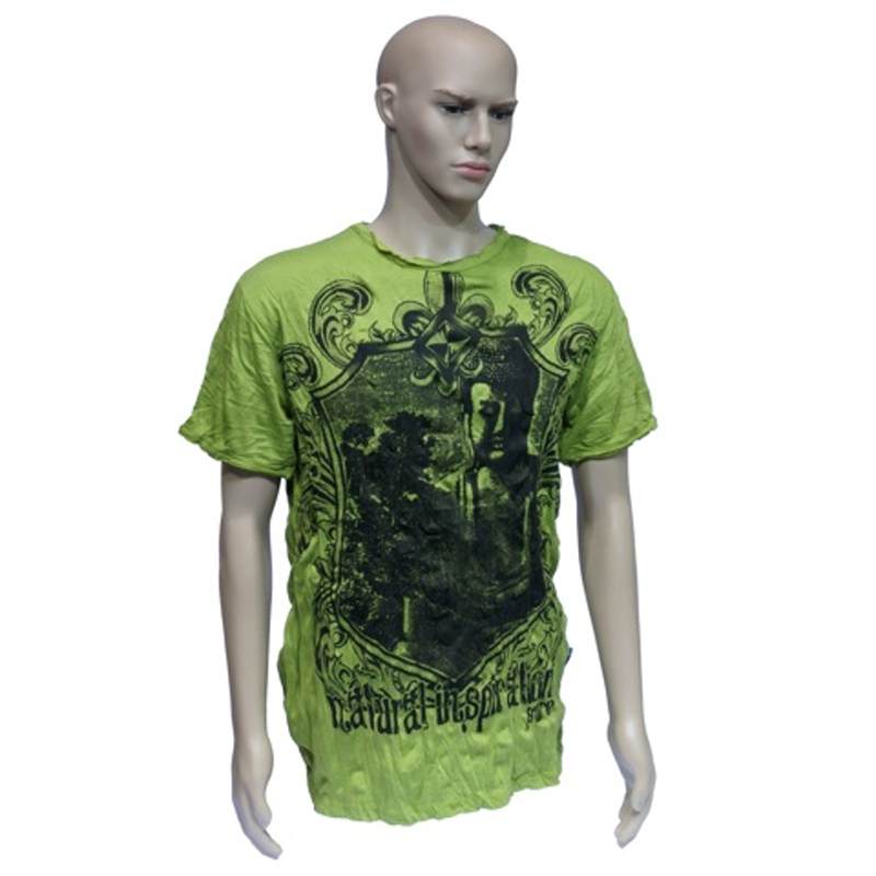 Tričko pánské SURE Buddha L zelená