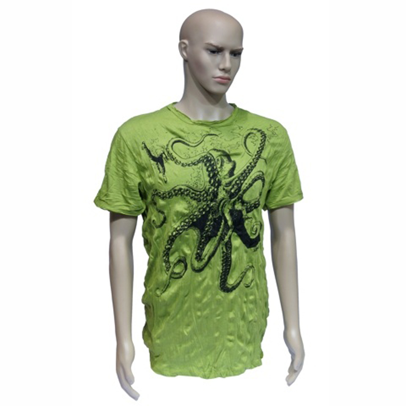 Tričko pánské SURE Octopus XL zelená)