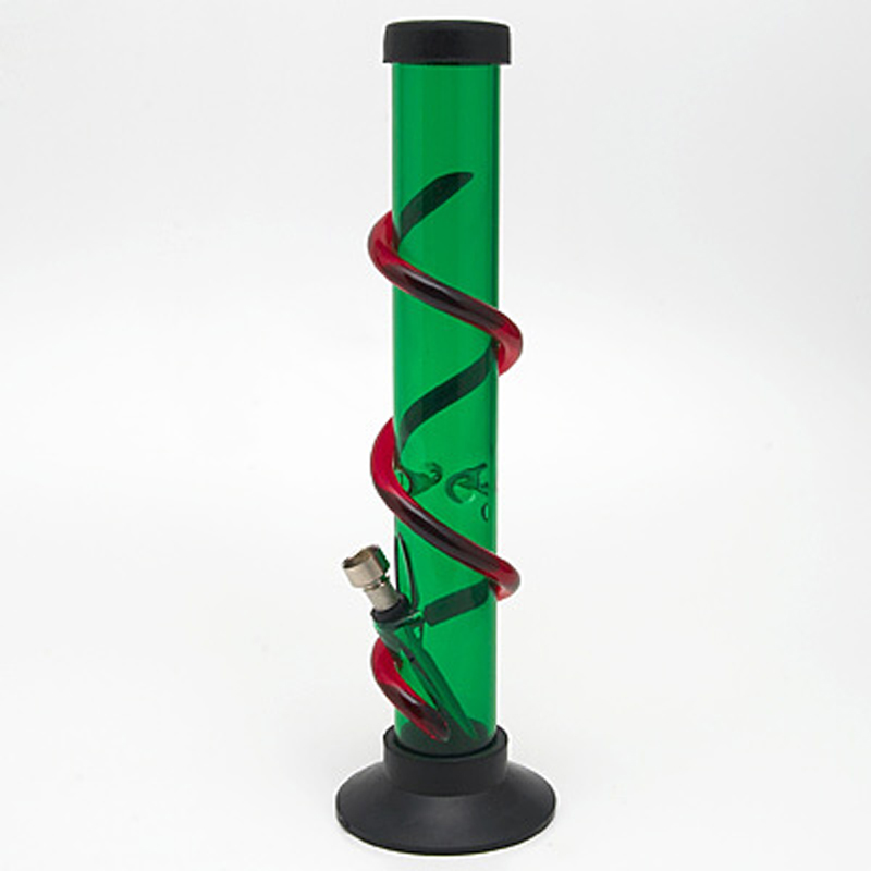 Bong acrylic Tower 32 cm zelená