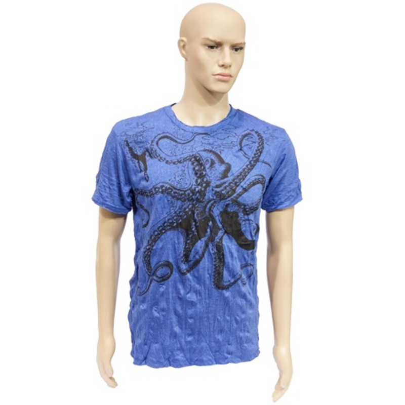 Tričko pánské SURE Octopus XL modrá