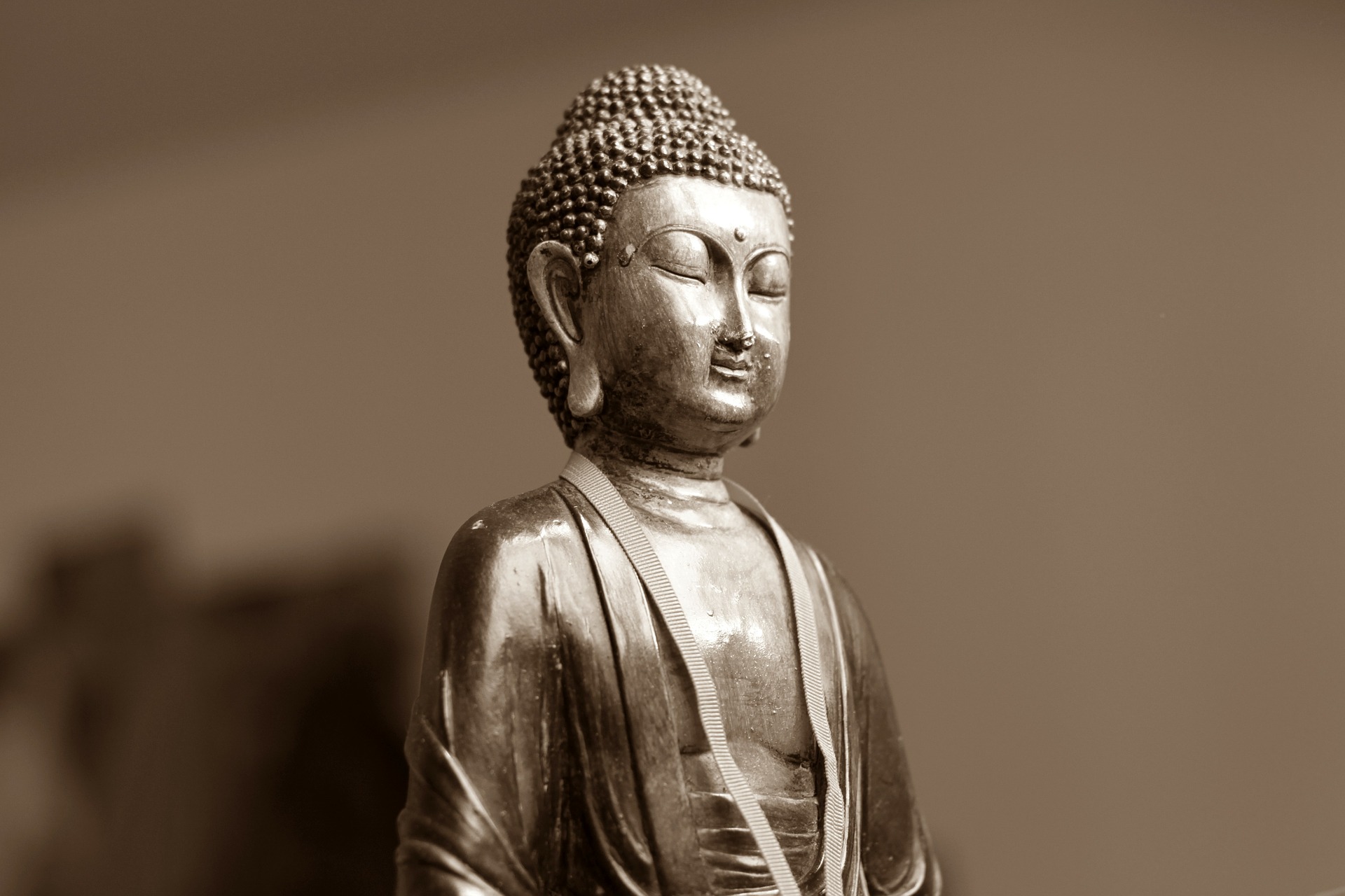 Typická podobizna Buddhy