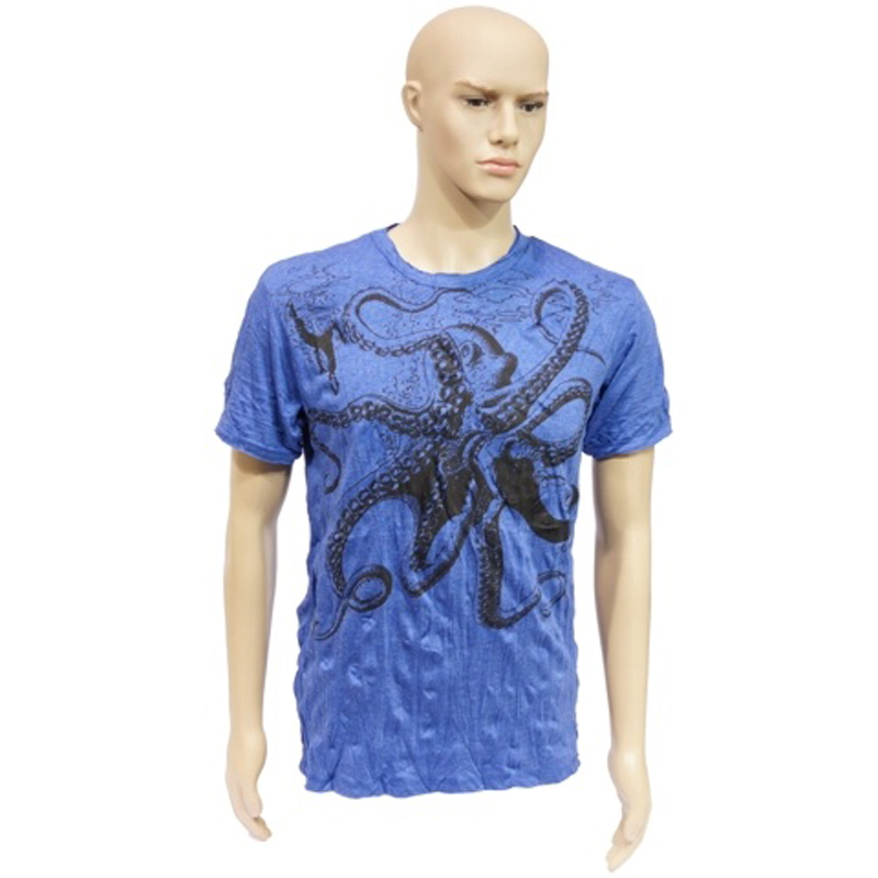 Tričko pánské SURE Octopus L modrá