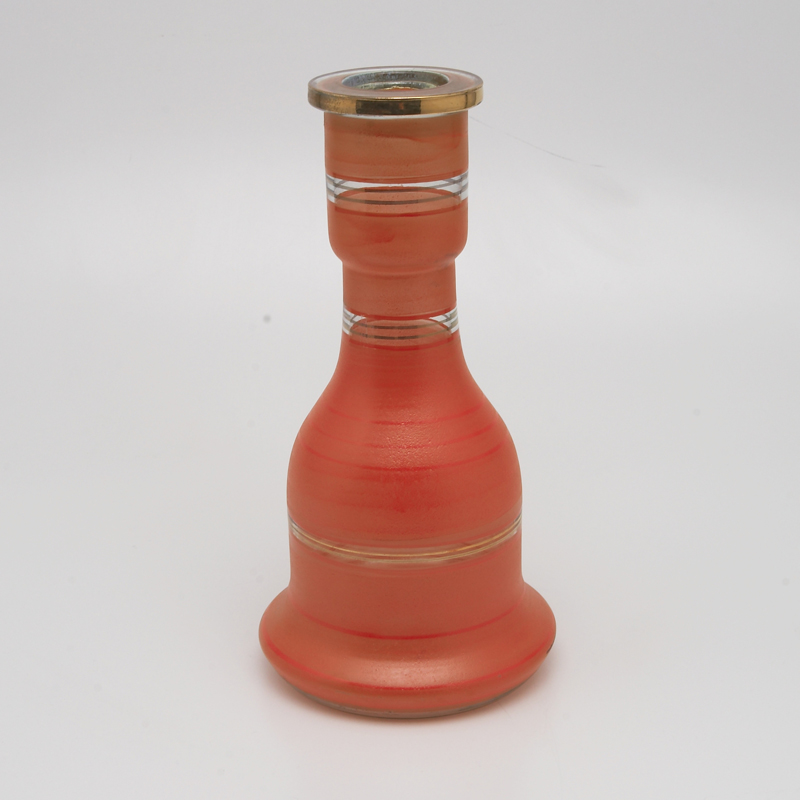 Váza pro vodní dýmky Top Mark Fateh 30 cm oranžová