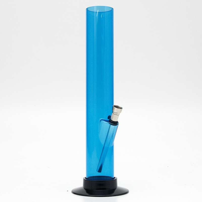 Bong acrylic Tube 33 cm modrá