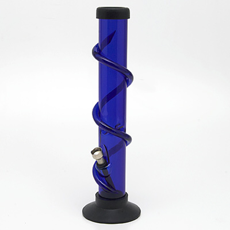 Bong acrylic Tower 32 cm modrá